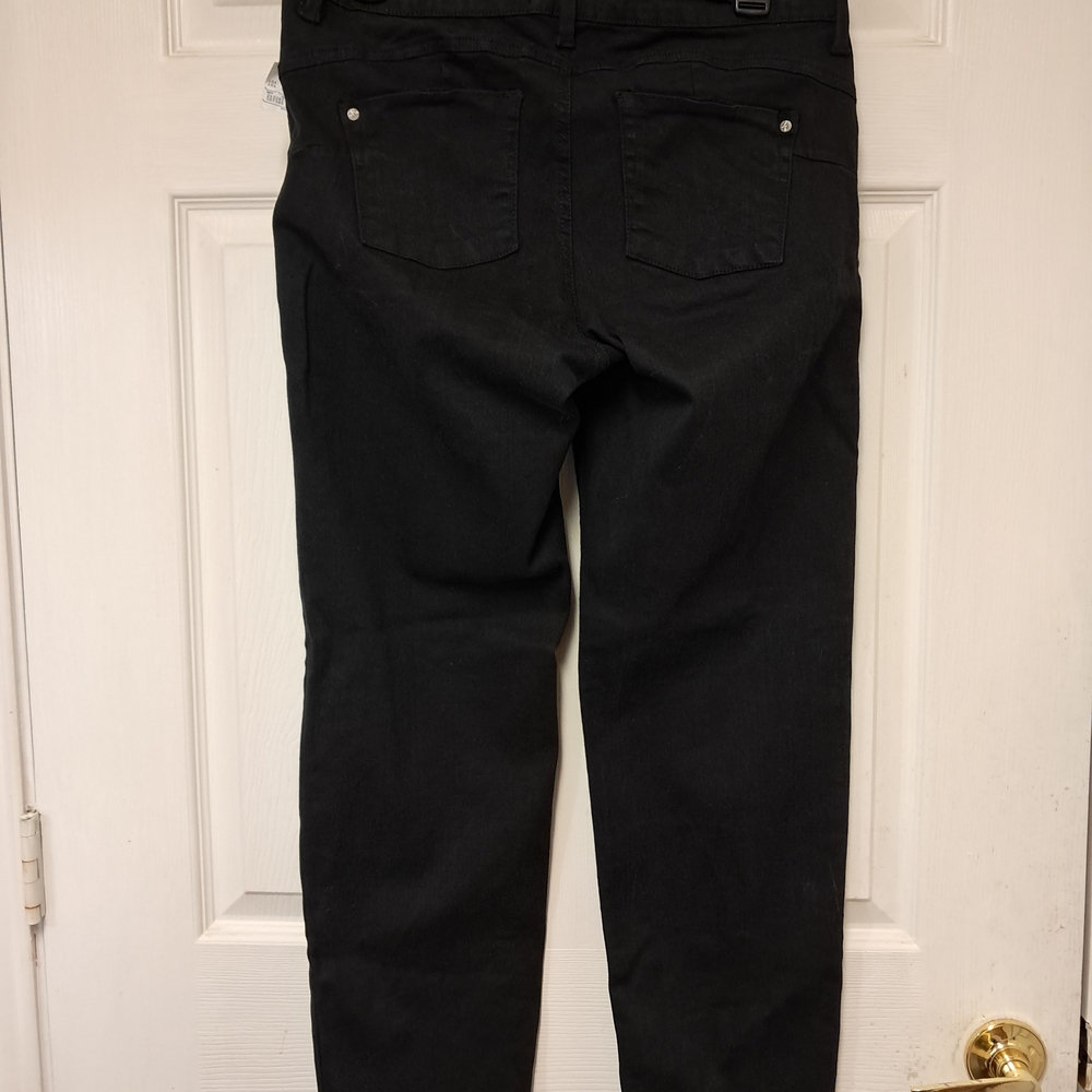 Angel Black Skinny Women's Jeans